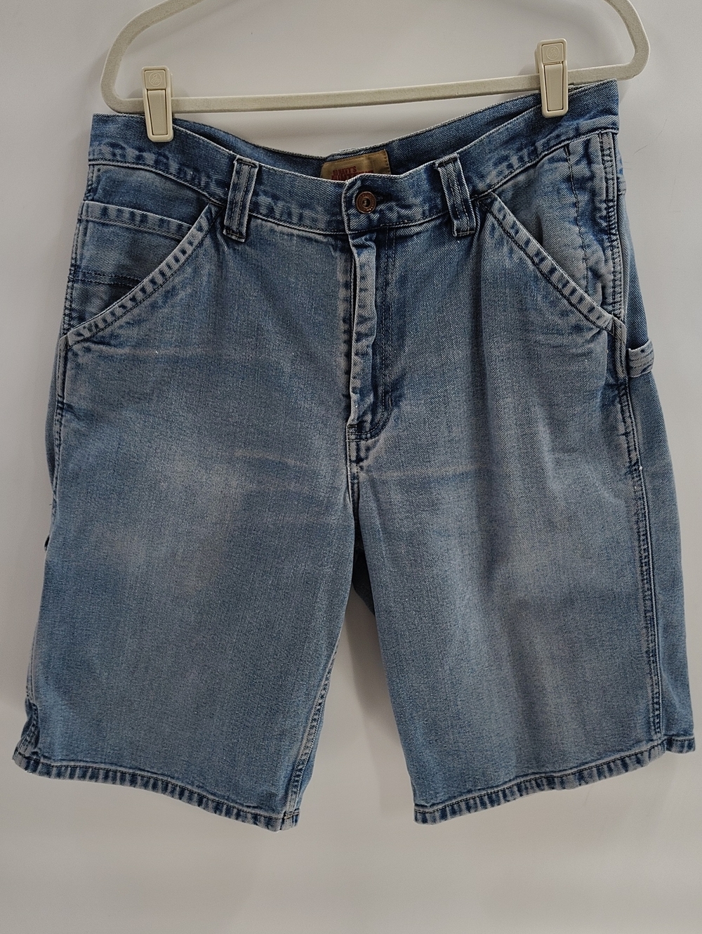 Old Navy Mens Painters Denim Shorts Size 34 100% Cotton